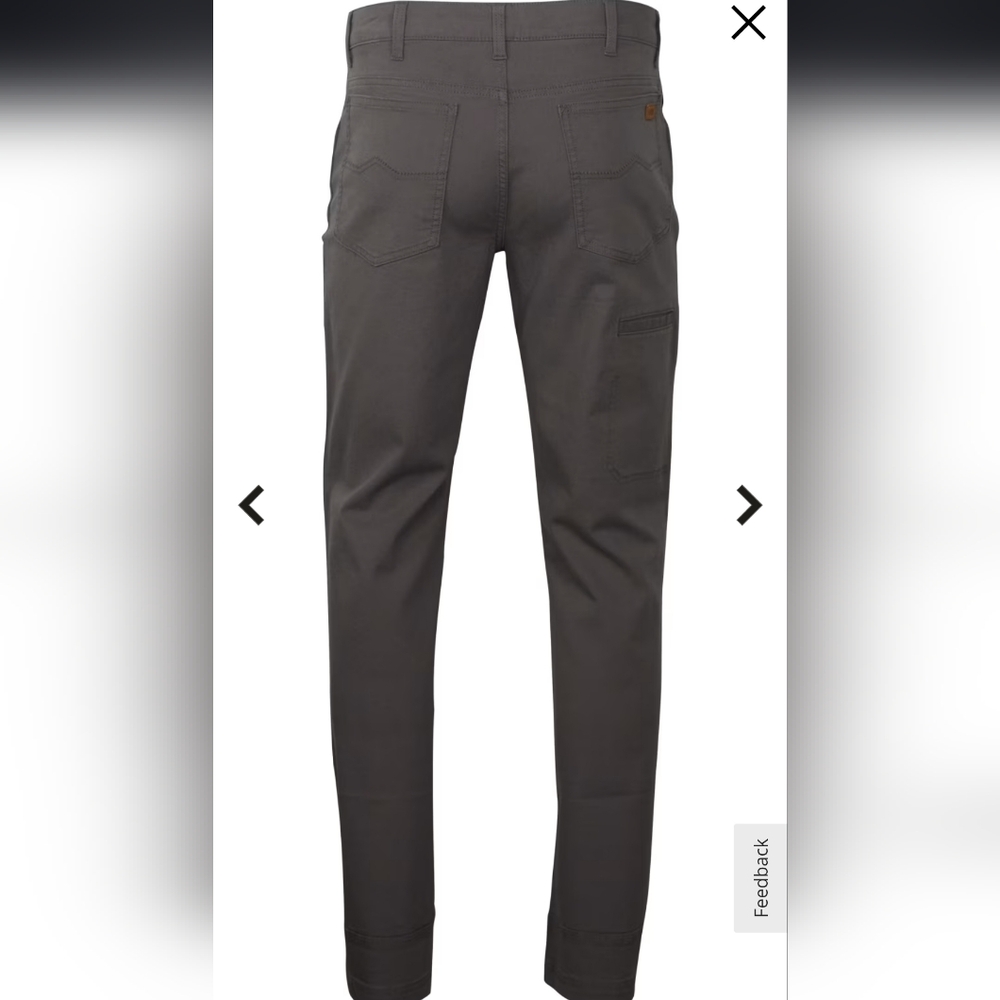 NWT RedHead Ranch Bootcut Canvas Pants for Men 42x36